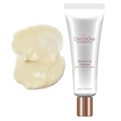Derm One Gentle Cream Cleanser for All Skin Types – Hydrating Daily Face Wash