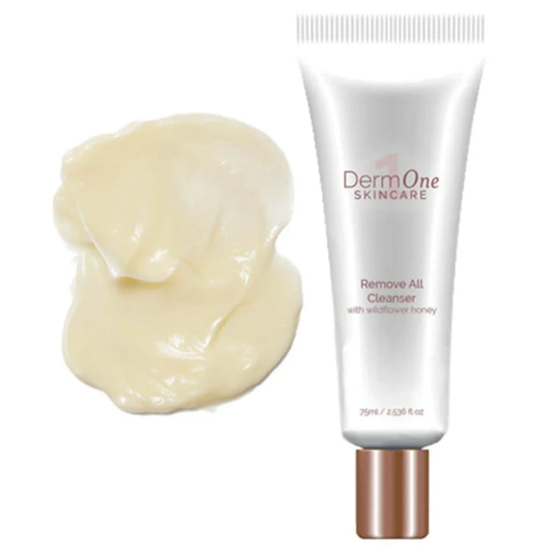 Derm One Gentle Cream Cleanser for All Skin Types – Hydrating Daily Face Wash