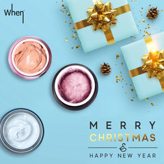 WHEN Beauty Holiday Limited Edition Cream Mask Trio Set – 3-Piece Spa Skincare Collection