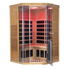 Winni Saunas Comer Red Cedar Full-Glass Sauna - SR07