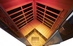 Winni Saunas Comer Red Cedar Full-Glass Sauna - SR07
