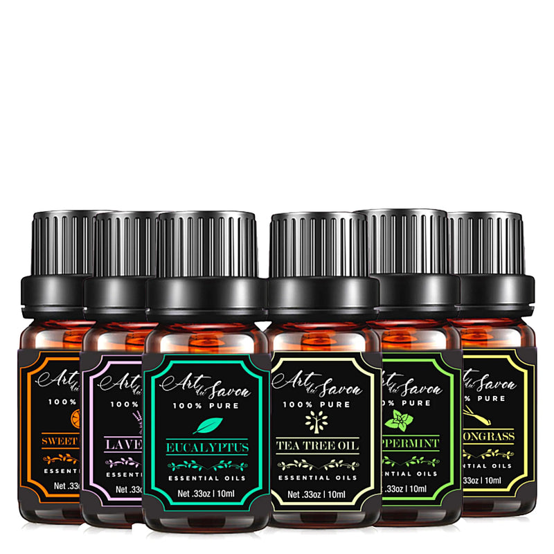 6 pc Essential Oils Set