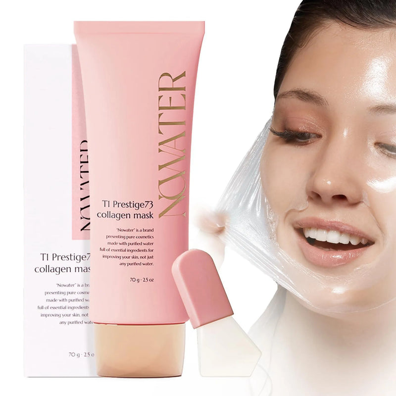 Glass Skin Collagen Peel-Off Mask – Hydrating & Firming Korean Skincare Treatment