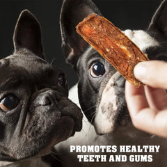 Premium Chicken Jerky Dog Treats – 100% Natural Chicken, High Protein, Grain-Free Training Rewards