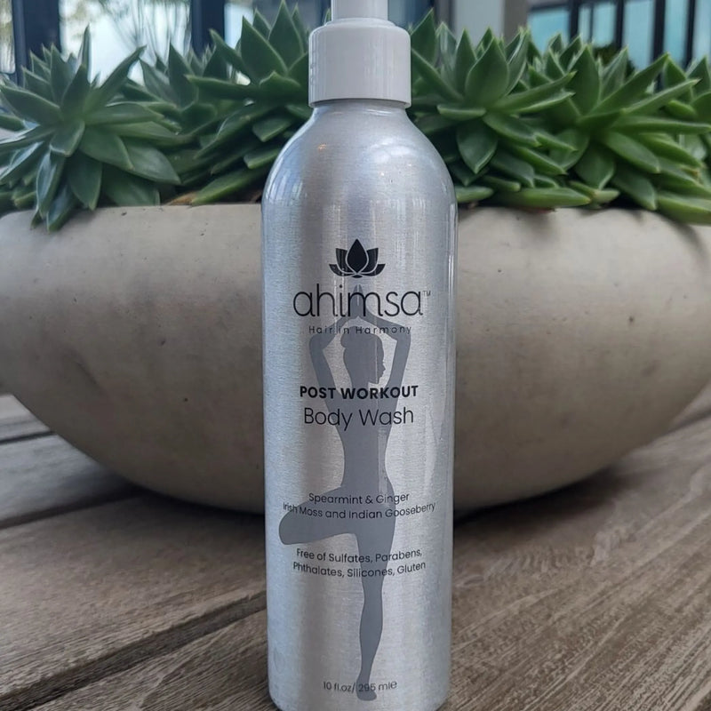 Ahimsa Hydrating Daily Cleansing Body Wash with Irish Moss & Indian Gooseberry