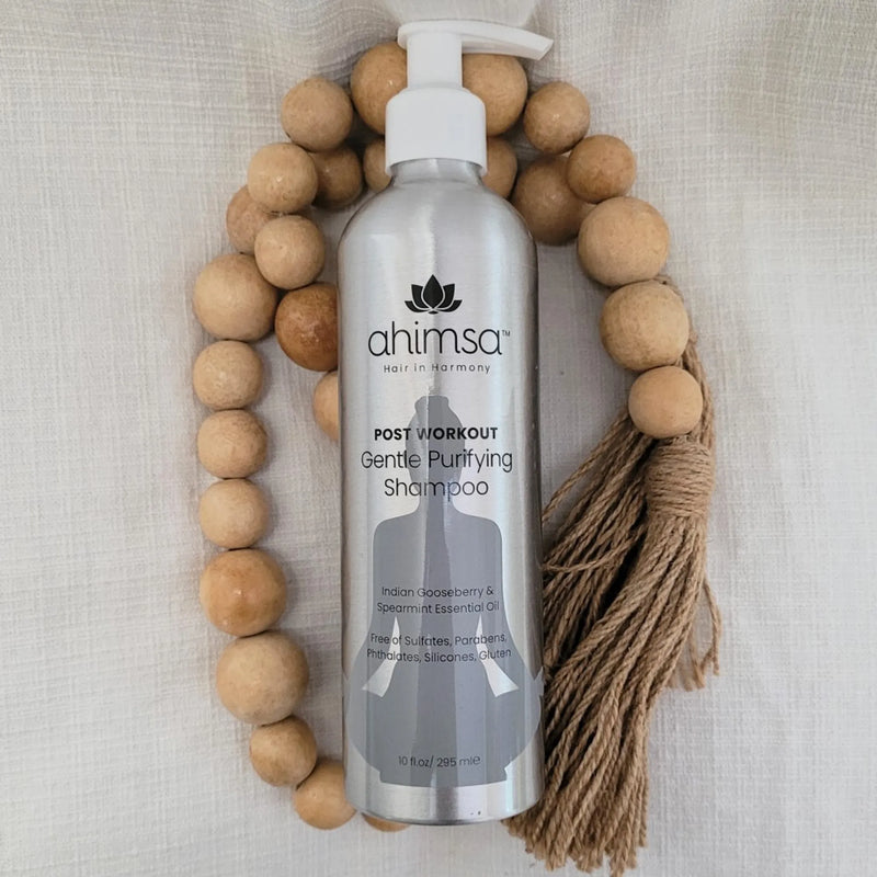 Ahimsa Gentle Clarifying & Revitalizing Hair Shampoo with Willow Bark & Indian Gooseberry