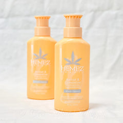 Smoothing Herbal Body Moisturizer – Hydrating Apricot &amp; Clementine Formula Body Wash