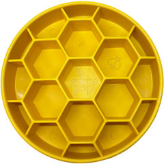 Honeycomb Slow Feeder Dog Bowl – Interactive Enrichment Feeding Bowl for Dogs