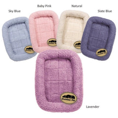 Slumber Pet Sherpa Crate Dog Bed – Ultra-Soft Cozy Cushion Bed for Dogs &amp; Puppies