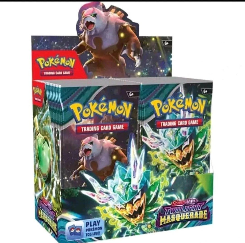 Pokémon TCG Scarlet & Violet: Twilight Masquerade Factory Sealed Booster BOX (36 pack)