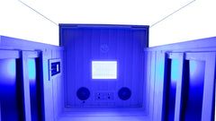 Winni 1-Person Hemlock Full Glass Spectrum Infrared Sauna - SH01