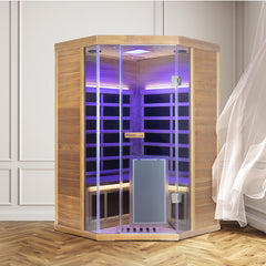 Winni Saunas Comer Red Cedar Full-Glass Sauna - SR07